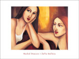 Two Women Póster por Rachel Deacon Two Women Póster por Rachel Deacon