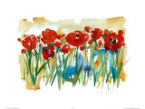 Field of Poppies Affiches par Alfred Gockel