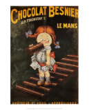Chocolat Besnier Le Mans Affiches