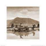 Fountain Study Villa Olmo Italy Posters by David Orndorf