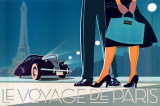 Voyage de Paris II Prints by David Brier