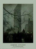 Flatiron NYC on a Rainy Night Affiche par Edward J. Steichen