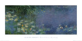 Nymphéas, Matin Posters par Claude Monet