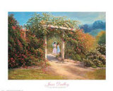 Rose Garden Posters by June Dudley