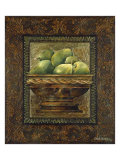 Rustic Bowl of Pears Posters by Linda Thompson