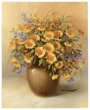 Blumenserie Posters by Max Weber