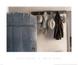 Porte bleue Affiche par Vicki Reed
