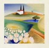 Orcia Valley Whites Prints by Heinz Kirchner