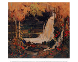 Chutes en forêt Posters par Tom Thomson
