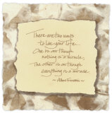 Words to Live by: Miracle Posters