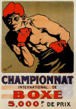 Championnat Boxing Posters