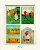 Golf Prints by Santa 