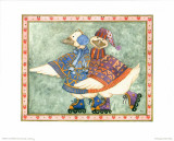 Famille d'oies I Art par Isabelle De Bercy
