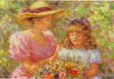 In the Garden II Print by Konin 
