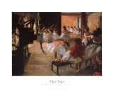 Ballettprobe Kunstdrucke von Edgar Degas
