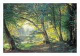 Deer Park Prints by Carl Frederic Aagaard