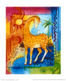 Jungle II, Giraffe Poster par B. Meunier