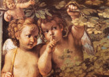 Whispering Angel Posters by Agostino Carracci