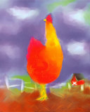 Hen Poster by Anthony Morrow