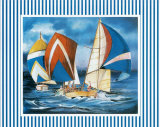 Regatta III Prints by Alain Agostini