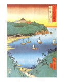 Inlet at Awa Province Poster von Ando Hiroshige