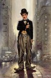 Charlie Chaplin, City Lights Plakaty autor Renato Casaro Charlie Chaplin, City Lights Plakaty autor Renato Casaro