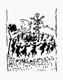 Long Live Peace ポスター - パブロ・ピカソ
