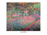 The Artist's Garden of Giverny, c.1900 Prints by Claude Monet