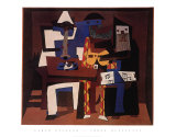 Die drei Musikanten, 1921 Kunstdrucke von Pablo Picasso