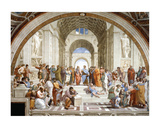 The School of Athens, c.1511 (detail) Prints by Raphael 