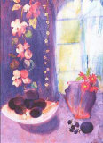 Plums Art by Emma Stanghon