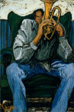 Blues Poster von Andree Vezina