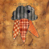 Carrots Prints by Carol Robinson