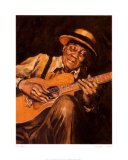 Guitar Prints by Hazel Soan