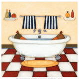 Bath Time Prints by Helga Sermat