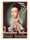 Josephine Baker Giclée-Druck