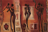 Afrikanischer Stil Kunstdrucke