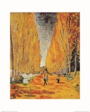 Allee des Alyscamps Print by Vincent van Gogh