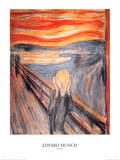 The Scream, c.1893 Posters by Edvard Munch