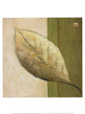 Leaf Impression - Olive Póster por Ursula Salemink-Roos
