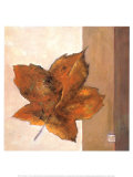 Leaf Impression, Rust Prints by Ursula Salemink-Roos