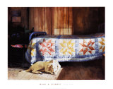 Dog Nap Posters by Mark A. Stewart