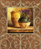 Vases with Lavender Prints by Andres Gonzales