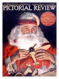 Santa Claus Pictorial Review Giclee Print Santa Claus Pictorial Review Giclee Print
