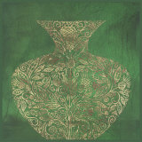 Green Vase Prints by Susan Gillette