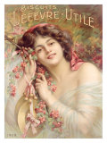 Galletas Lefevre Utile Lámina giclée Galletas Lefevre Utile Lámina giclée
