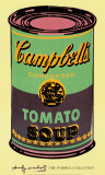 Campbell's Soup Can, 1965 (Green and Purple) Posters av Andy Warhol Campbell's Soup Can, 1965 (Green and Purple) Posters av Andy Warhol
