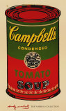 Campbell's Soup Can, 1965 (Green and Red) Poster autor Andy Warhol