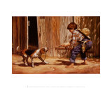 Juste un Cowboy Buckaroo Affiche par Jim Daly