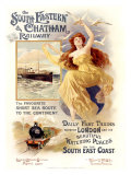 South Eastern and Chatham Railway Giclee Print